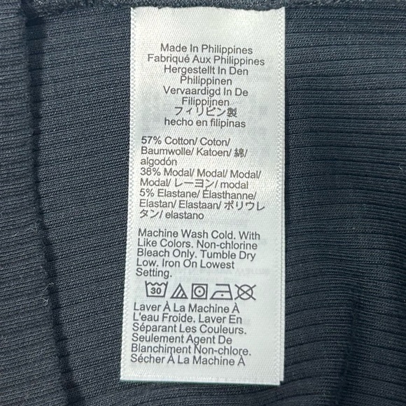 NEW J.Crew Factory Vintage rib high-neck cutaway tank top - Picture 8 of 9